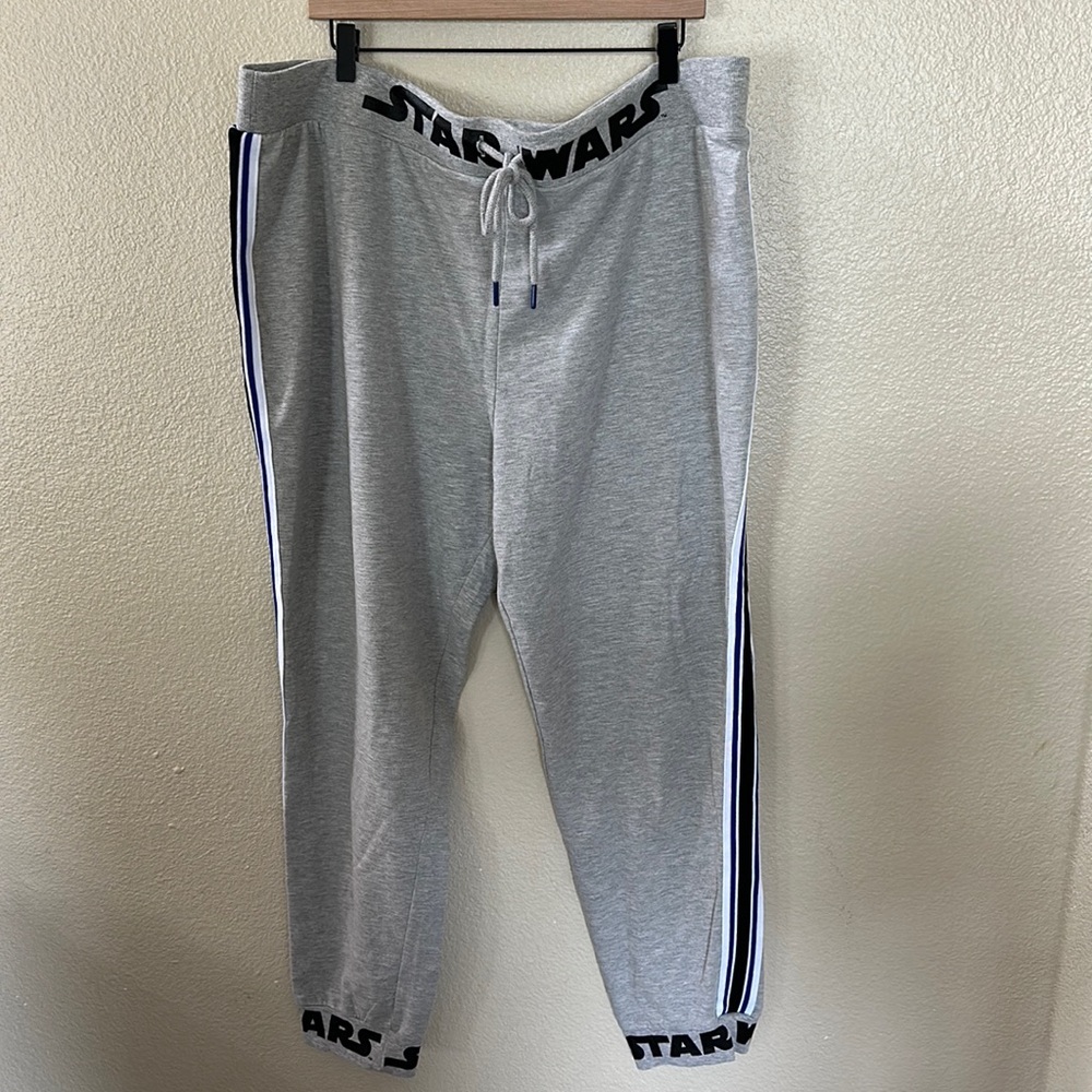 Disney Parks Gray Star Wars Sweat Pants Size 2X